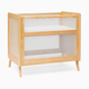 Halo 2-in-1 Breathable Mesh Convertible Mini Crib with Mattress - Natural