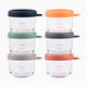 Beaba Glass Baby Food Jars - Sunrise, 5 Oz, 6