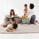 Toki Mats Picnic Blanket - Cloud + Sandcastle