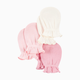 Carter's Mittens (3 Pack) - Pink & Cream, 0-3 M