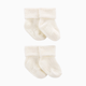 Carter's Chenille Booties (4 Pack) - White, Newborn