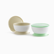 Sprucely Suction Bowl with Lid (2 Pack) - Green/Sand