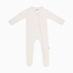 Kyte Baby Zipper Footie - Oat, Newborn