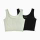 Larken Larken X Nursing + Hands - Free Pumping Bra Bundle (2 pack) - Sage, Black, XXL