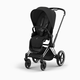 Cybex Priam 4 Stroller - Sepia Black/Chrome Frame