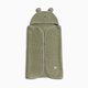 Tiny Kind Cozy Critter Organic Towel - Frog, 0-12 M