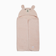 Tiny Kind Cozy Critter Organic Towel - Cloud Pink Bunny, 0-12 M