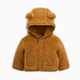 Magnetic Me Sherpa Magnetic Jacket - Brown, 0-3 M