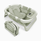 Jool Baby Fold ‘n Store Baby Bathtub With Built-in Thermometer - Sage