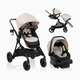 Evenflo Pivot Xpand NXT Travel System featuring LiteMax NXT Infant Car Seat - Canyon Beige