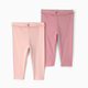 Carter's Cotton Pants (2 Pack) - Pink, 3M