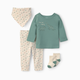 Carter's 4-Piece Outfit Gift Set - Green Dinosaur, 3M