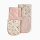Carter's Burp Cloth (4 Pack) - Floral