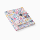 Little Sleepies Swaddle & Luxe Bow Headband Set - Tiny Blooms, One Size