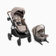 Joie Ginger DLX And Mint Latch Travel System - Mocha