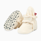 Zutano Organic Cotton Booties - Cream, 0-3 M