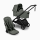 Bugaboo Dragonfly Plus Seat and Bassinet Stroller - Forest Green