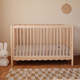 babyletto Swell 4-in-1 Convertible Crib with Conversion Kit - Blonde