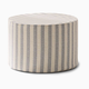 House of Noa Ottoman - Bennett Ivory & Sky, Small