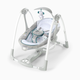 Ingenuity ConvertMe 2-in-1 Compact Portable Baby Swing 2 Infant Seat - Nash