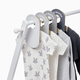 Sprucely 8 Piece Closet Dividers - Grey