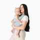 MABĒ The Monarch Baby Buckle Carrier - Dream Wash Denim
