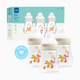 MAM Feel Good Premium Glass Bottle (3 Pack) - 6 Oz
