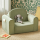 Tiny Land GentleSnug Corduroy Kid Chair - Sage