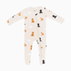 Kyte Baby Printed Zipper Footie - Fluffy Dog, Newborn