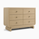 Storkcraft Santorini 6 Drawer Dresser - Driftwood