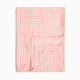 Tiny Kind Organic Cotton Muslin Swaddle Blanket - Pink Gingham