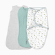 Ingenuity SwaddleMe Comfort Pack - Little Bees, 0-3 M