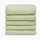 Small Story Organic Cotton Muslin Burp Cloths Multipack - Sage, 5