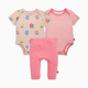 Magnetic Me Cloudstretch Magnetic 3-Pack Set - Pink Multi, 0-3 M
