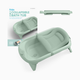 Frida Baby 2-in-1 Collapsible Bath Tub - Sage