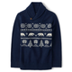Boys Polar Bear Fairisle Shawl Sweater