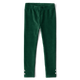 Girls Rhinestone High Rise Faux Cord Leggings - Royal Christmas