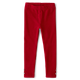Girls Rhinestone High Rise Faux Cord Leggings - Royal Christmas
