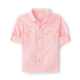 Boys Linen-Blend Button Up Shirt - Linen Edit