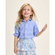 Kids Linen-Blend Button Up Shirt - Linen Edit