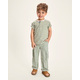 Boys Linen Blend Cargo Pants - Linen Edit