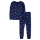 Kids Coastal Snug Fit Cotton Henley Pajamas