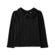 Girls Pointelle Peter Pan Top - Little Essentials