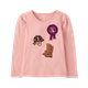 Girls Horse Icon Puff Sleeve Top - Countryside Manor
