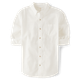 Mens Dad And Me Linen-Blend Button Up Shirt