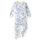 Baby Mommy And Me Bunny Snug Fit Cotton Footed One Piece Pajamas - Gymmies