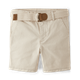 Boys Belted Chino Shorts