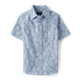 Boys Dad And Me Cactus Poplin Button Up Shirt