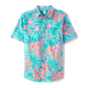 Mens Matching Family Tropical Button Up Shirt - Splish-Splash