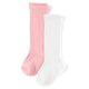 Girls Pointelle Knee Socks 2-Pack - Classroom Cutie
